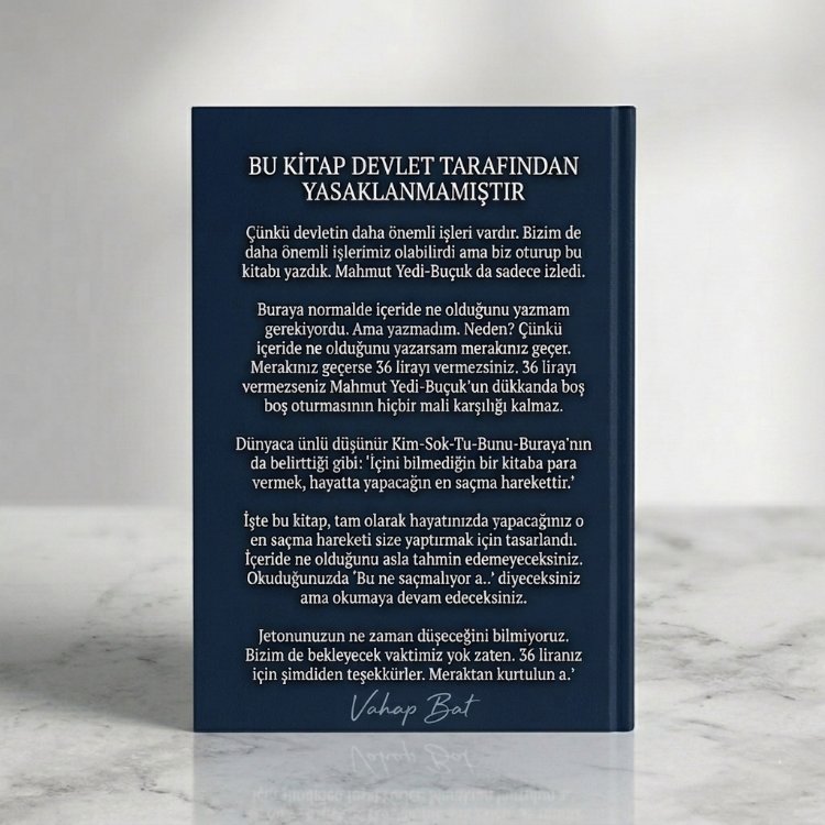 DÜNYANIN EN SAÇMA KİTABI - Mahmut Yedi-Buçuk'un Asla Yazılmasını İstemediği O Kitap