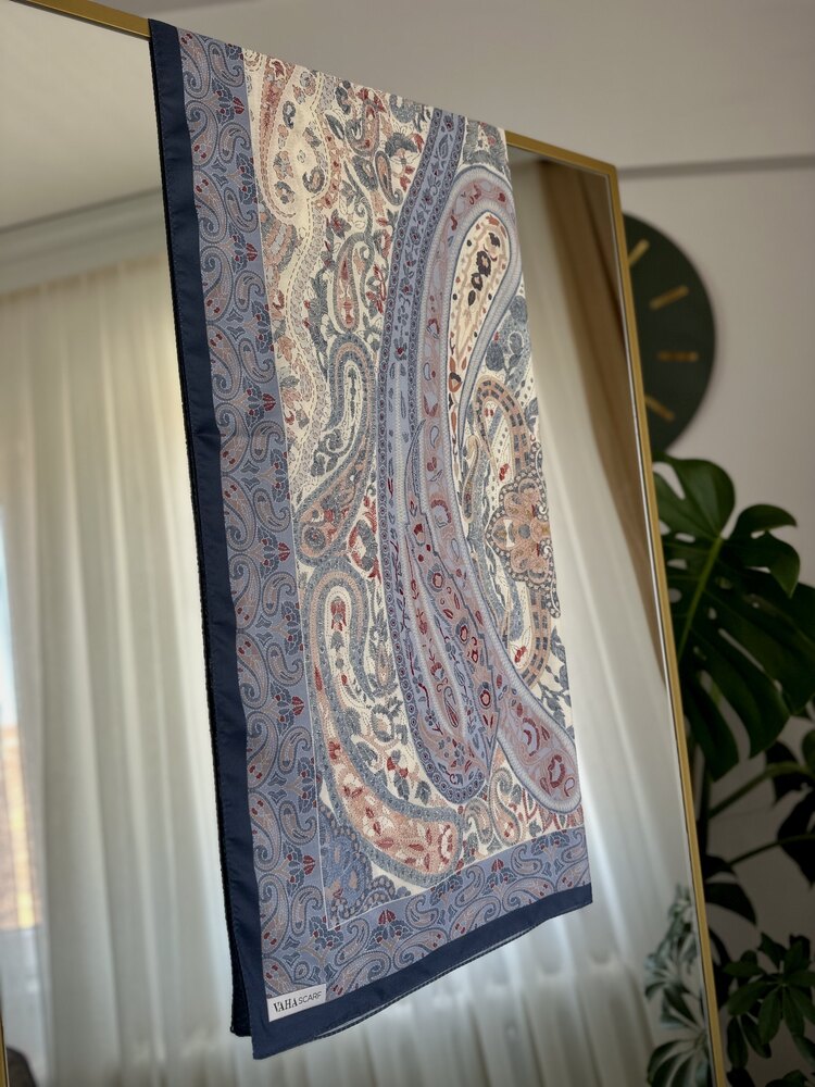 Mavi Beyaz Nakış Etnik Koleksiyon