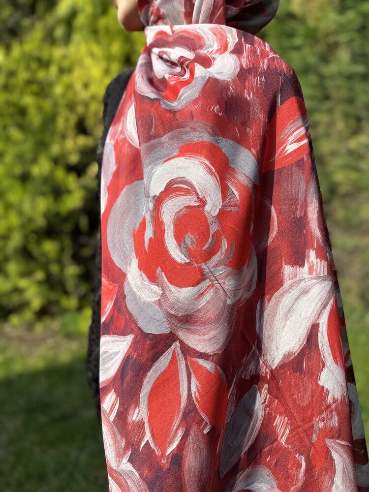 Yeni Pastel Çiçek Serisi Kırmızı Renk ♥️