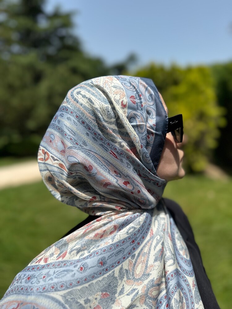 Mavi Beyaz Nakış Etnik Koleksiyon