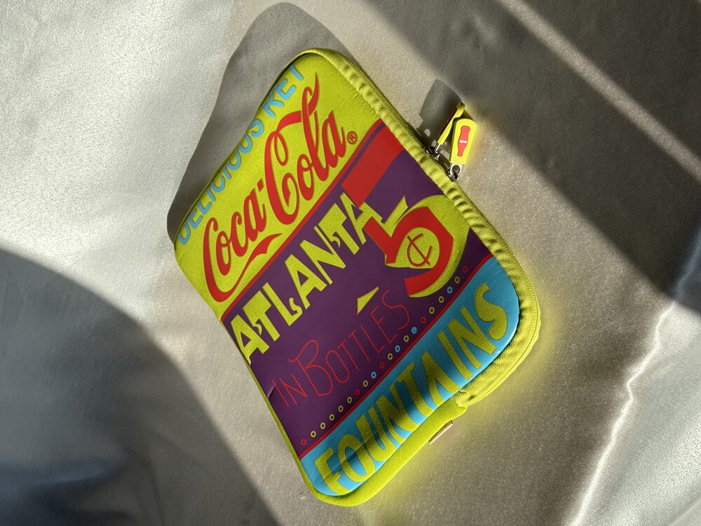Vintage Coca-Cola Tablet/Bilgisayar Kılıfı