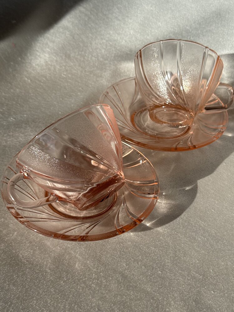 Blush Elegance Çay Fincanı Seti