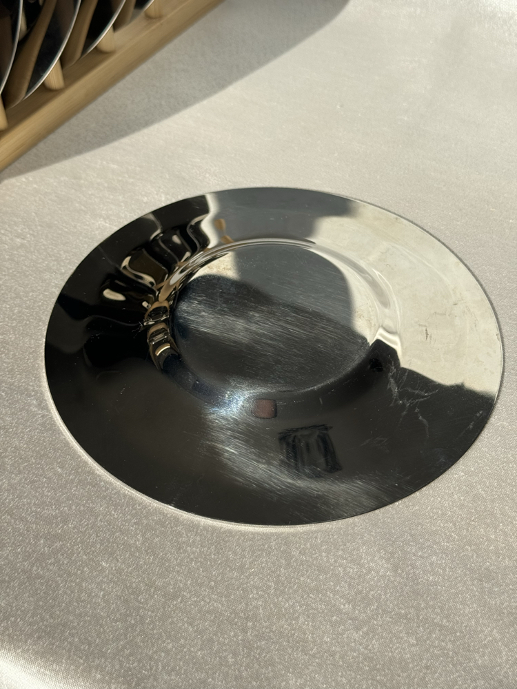 BMS Vintage Inox Tatlı Tabakları