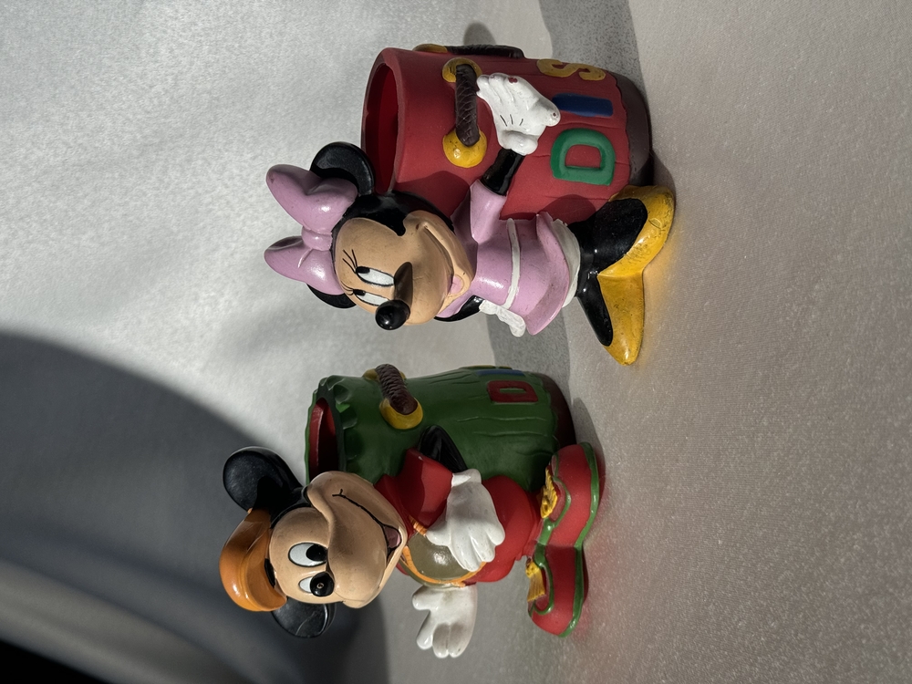 Vintage Mickey & Minnie Mouse Kalemlik