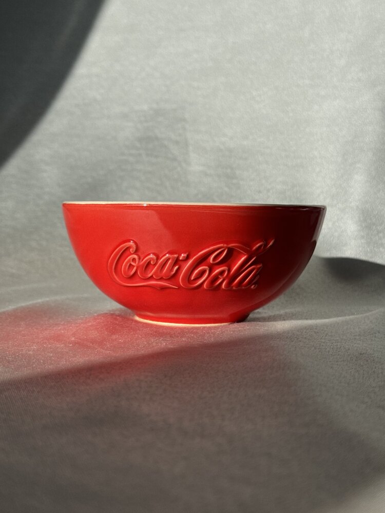 Vintage Coca-Cola Seramik Kase