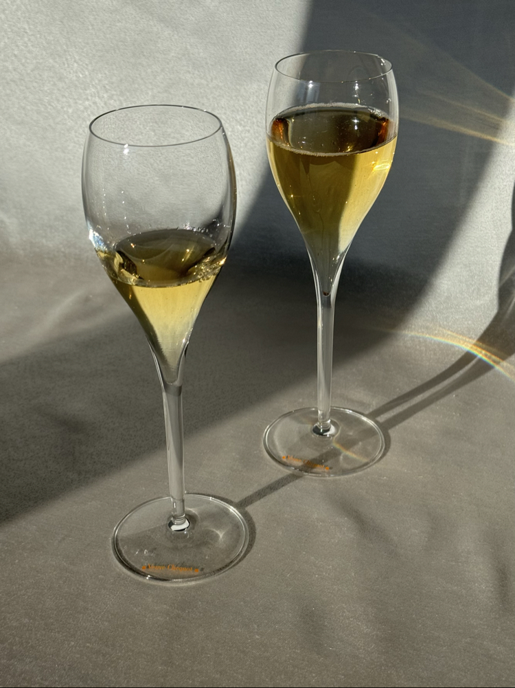 Veuve Clicquot Vintage Kristal Şampanya Kadehi Seti