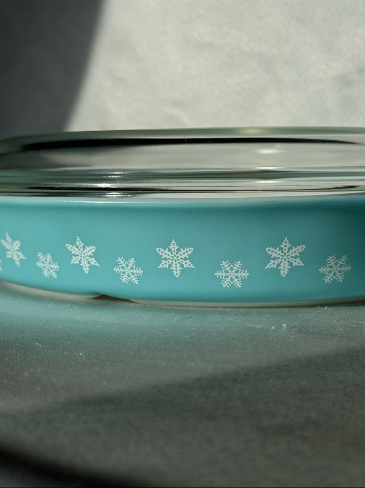 Vintage Pyrex 2 Bölmeli Fırın Kabı