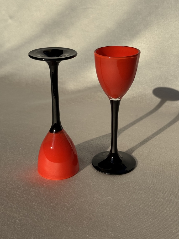 Noir Rouge Vintage Shot Bardağı Seti
