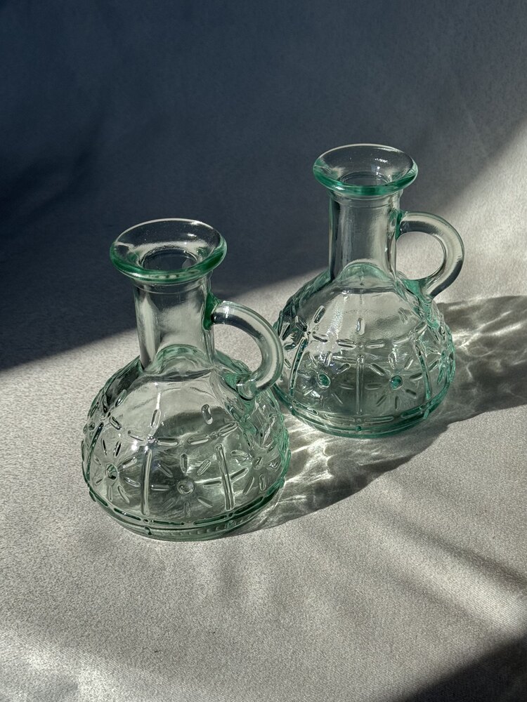 Vintage Yeşil Cam Sosluk