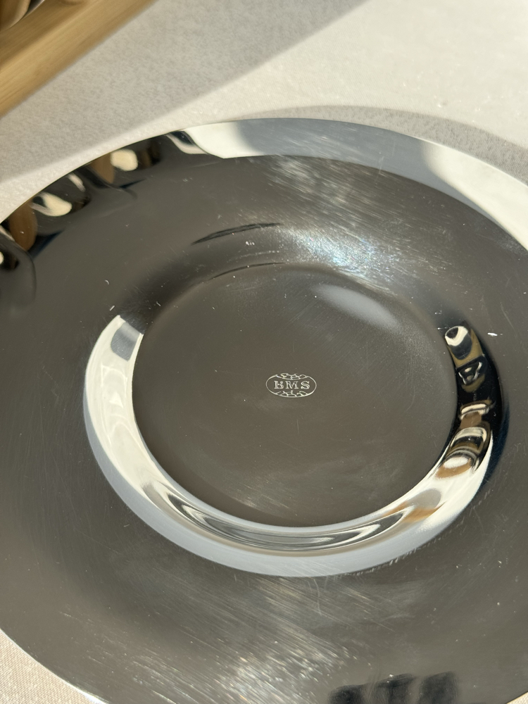 BMS Vintage Inox Tatlı Tabakları