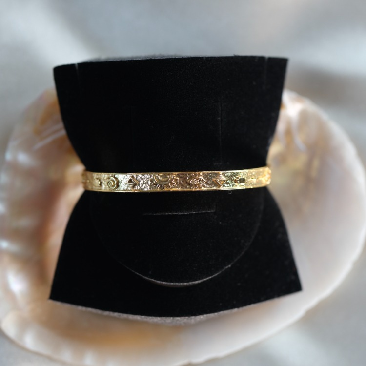 Antik Vintage Gold Bileklik