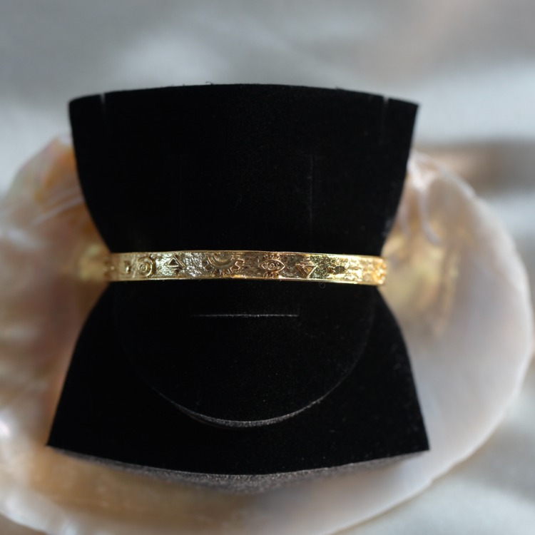 Antik Vintage Gold Bileklik