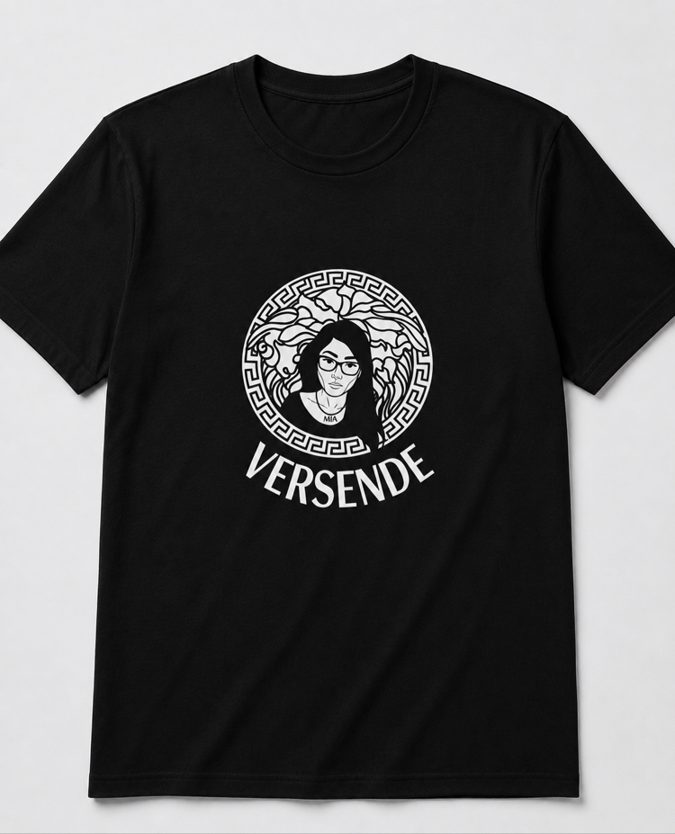 Versende Siyah Oversize T-Shirt