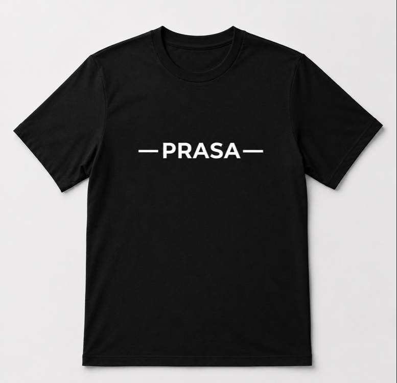Prasa Siyah Oversize T-shirt