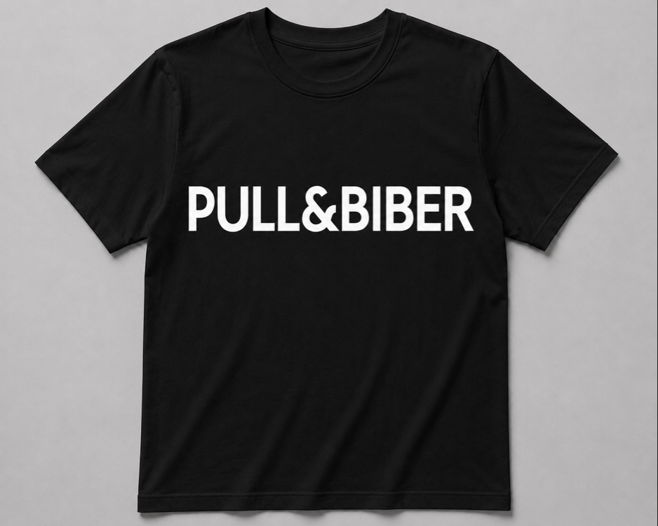 Pull&Biber Siyah Oversize T-shirt
