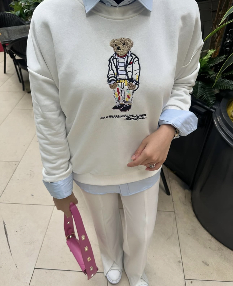 Ayıcıklı sweatshirt  