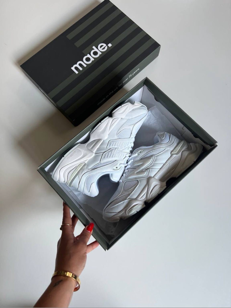 New Blance 9060 Tripple White