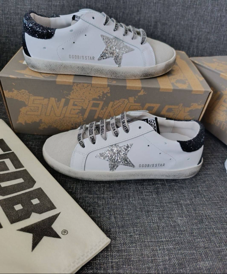 Golden Goose Black Silver⭐️