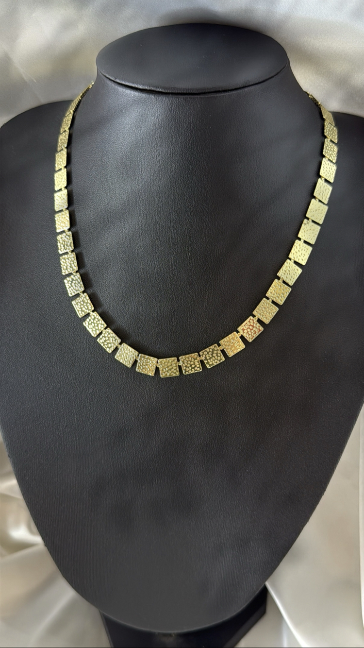 Gold Pul Sıralı Kolye