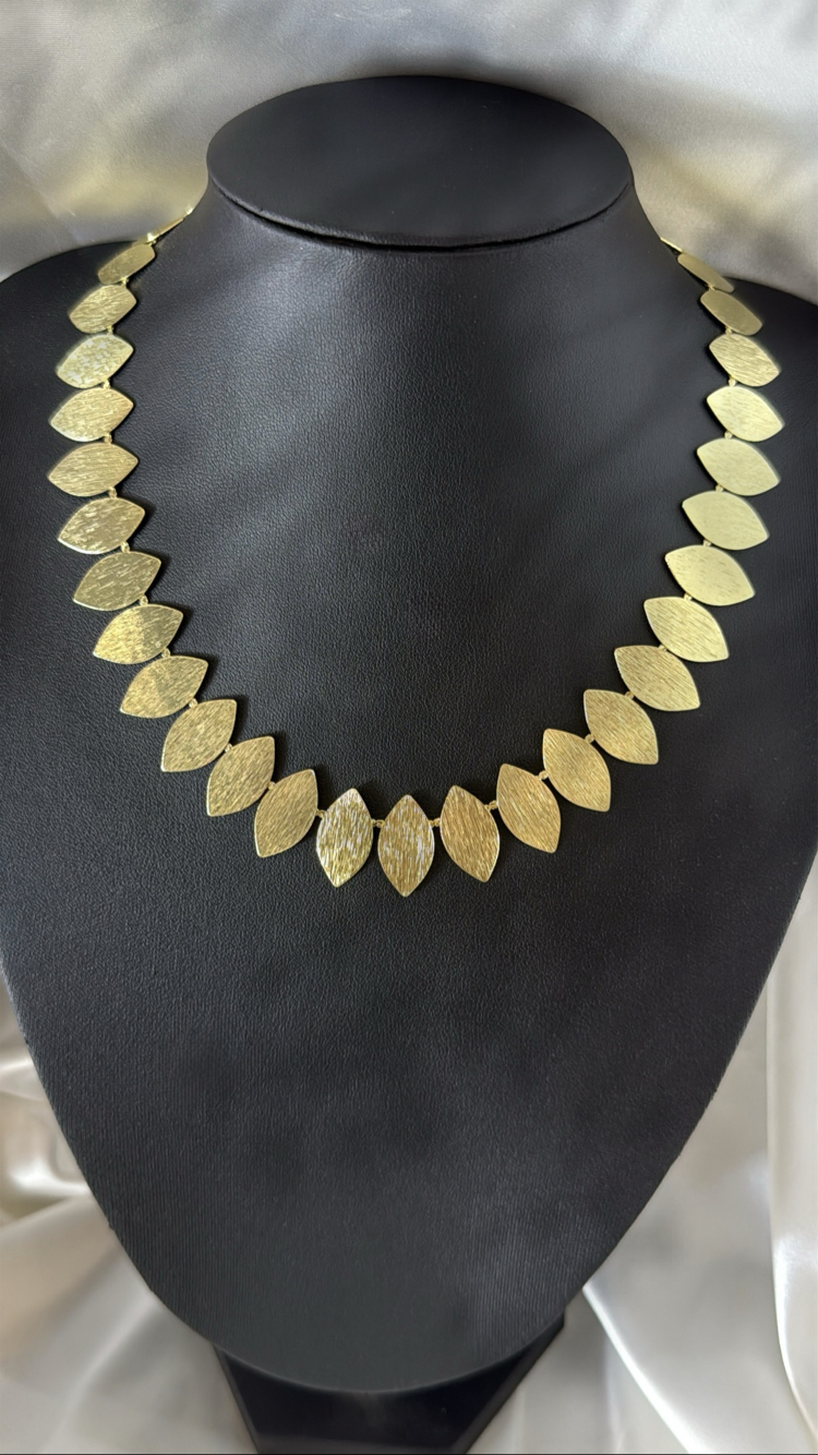 Gold Pul Sıralı Kolye