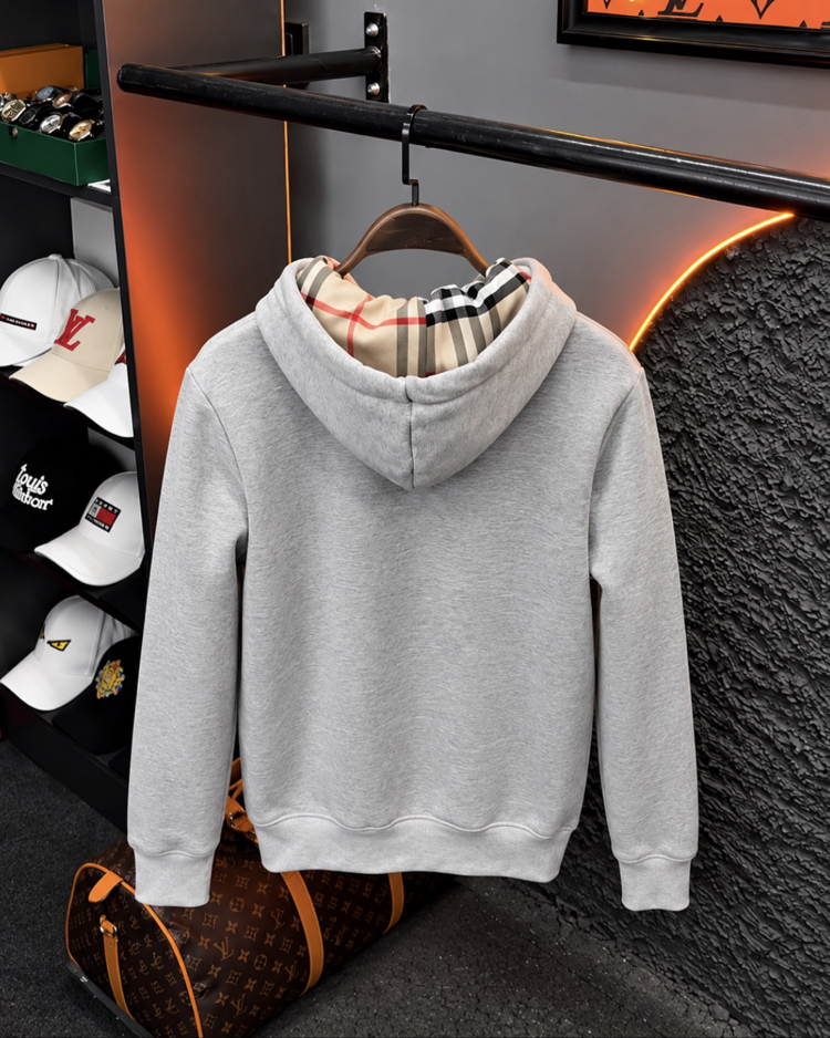 Burberry Premium Kapşonlu Hırka