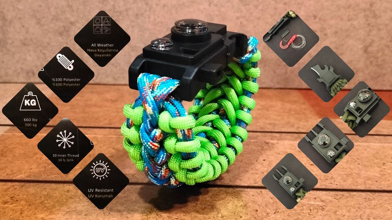 SURVIVAL BRACELET MODEL 717 OLTALI