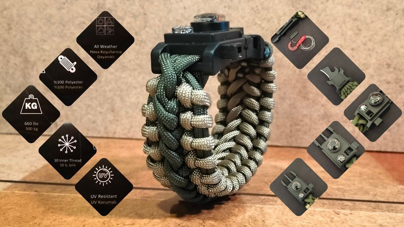 SURVIVAL BRACELET MODEL 717 OLTALI