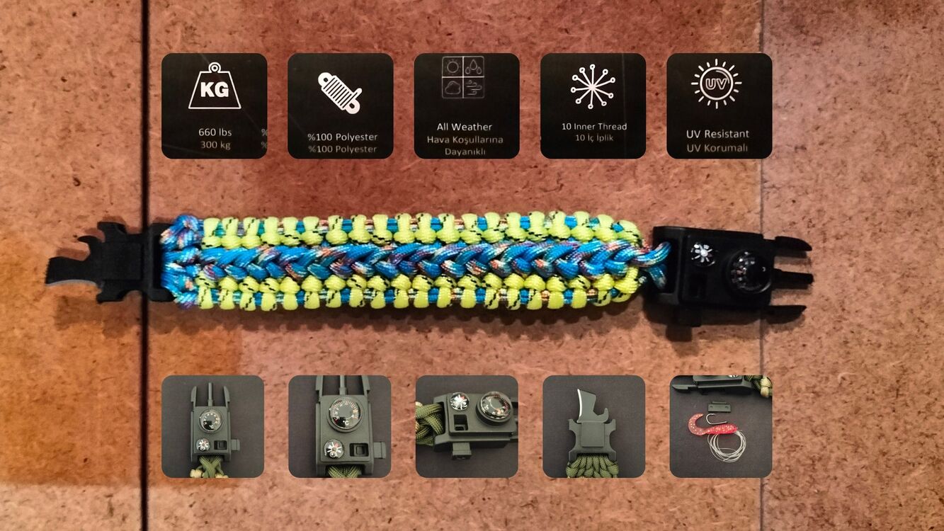 SURVIVAL BRACELET MODEL 717 OLTALI