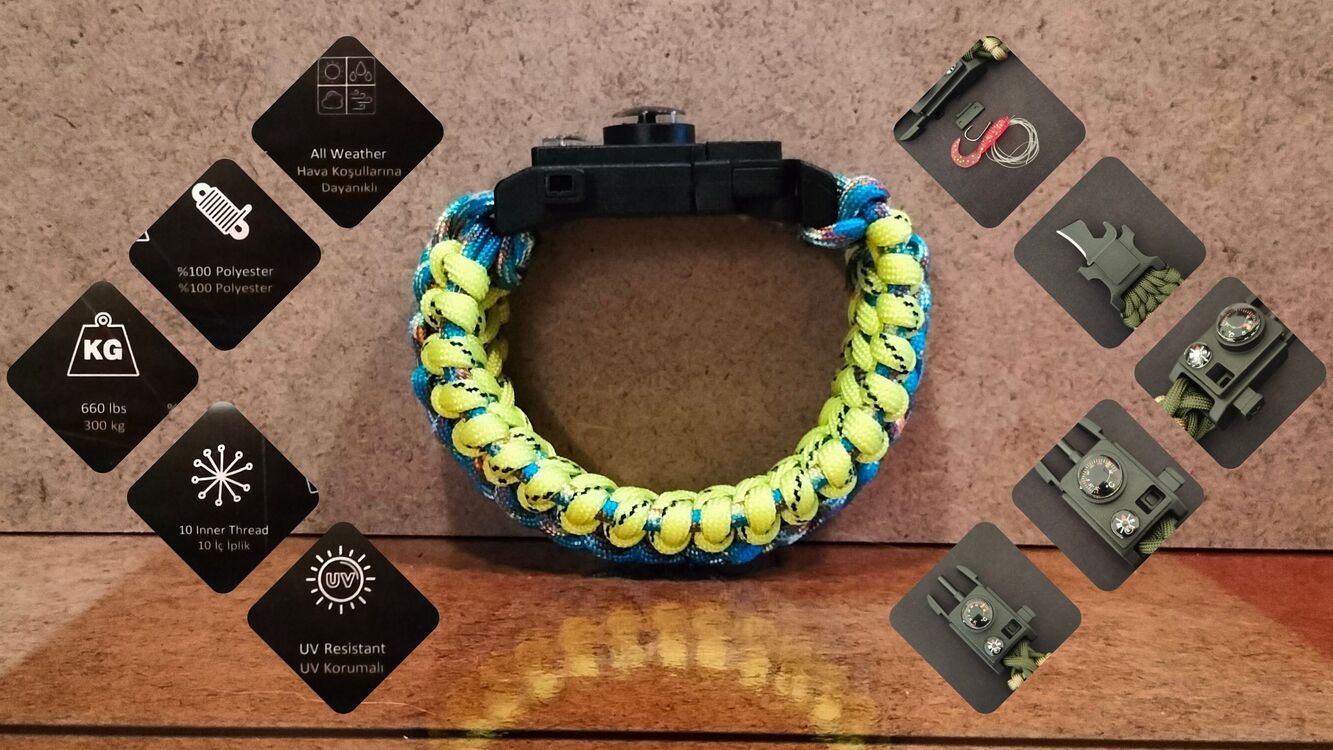 SURVIVAL BRACELET MODEL 717 OLTALI