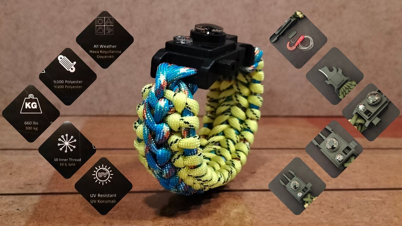 SURVIVAL BRACELET MODEL 717 OLTALI
