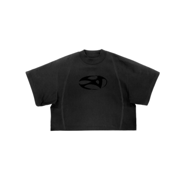 "BM" Tee black