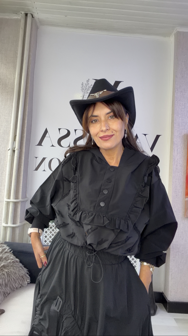 Kapşonlu bluz