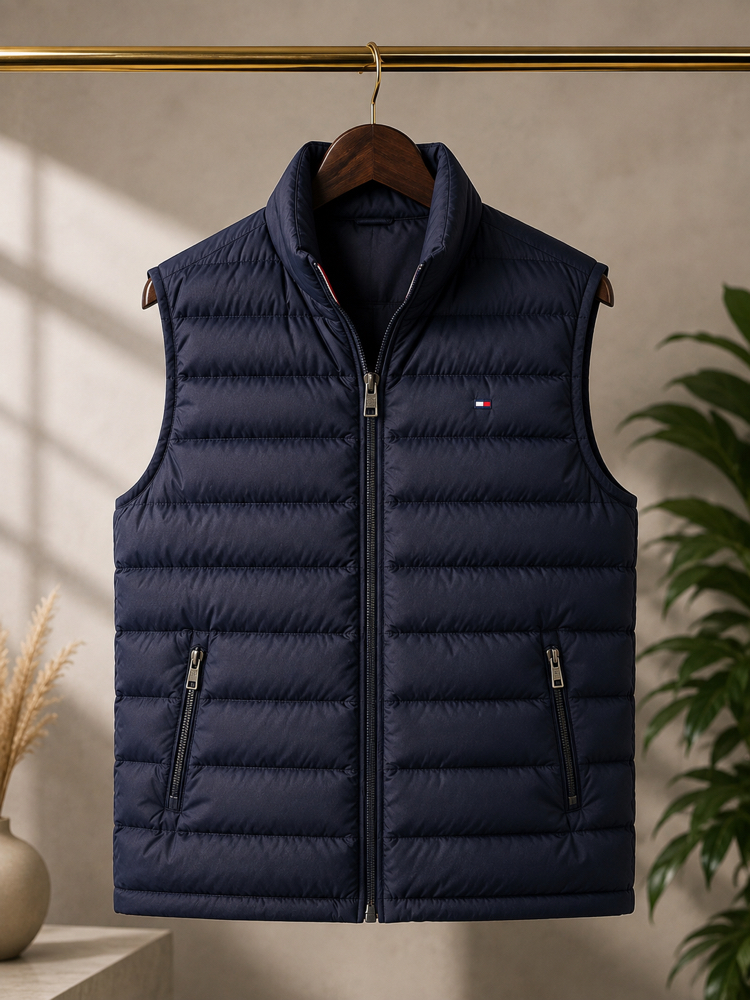 Yeni Sezon TOMMY Premium Lacivert Yelek