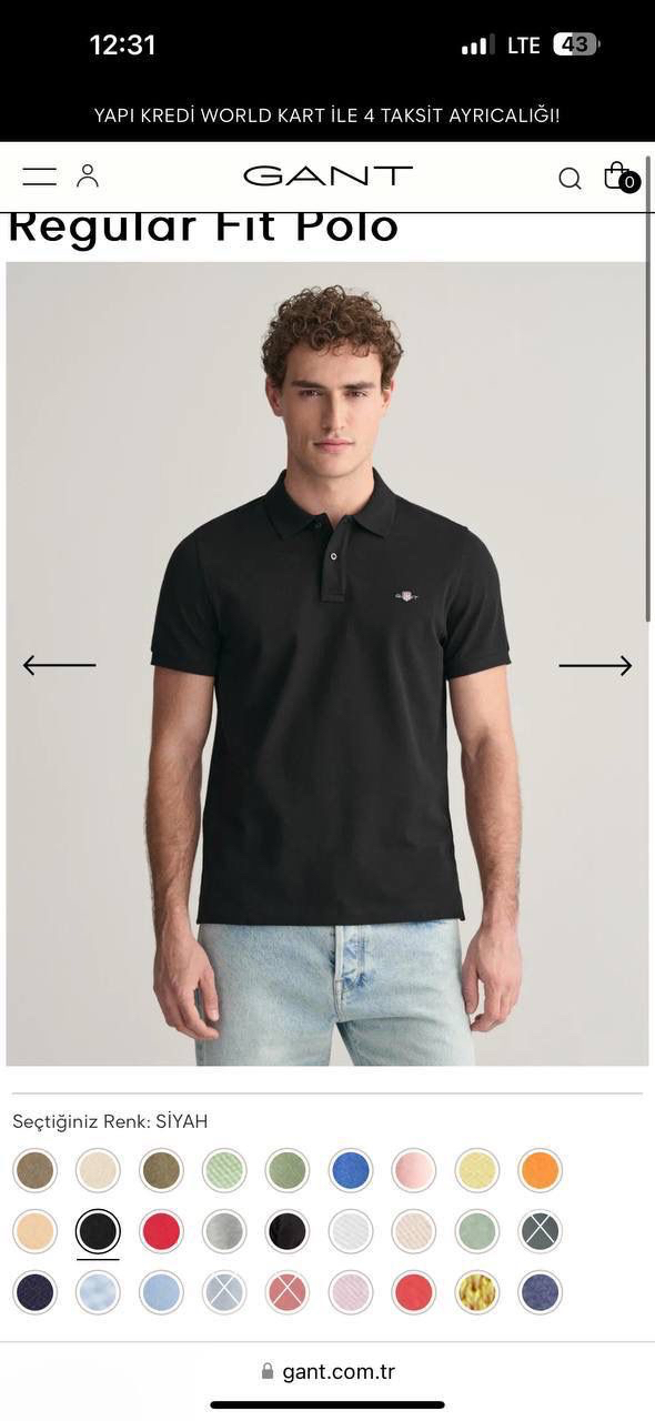 Yeni Sezon GANT Premium Polo Yaka Mağaza