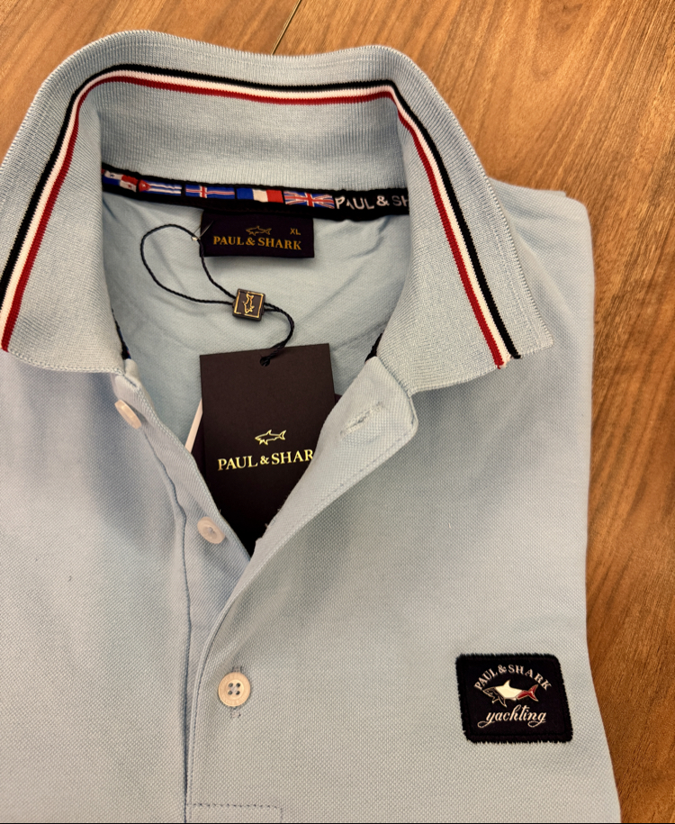 P&S SHARK Yacht Club Premium Polo Yaka