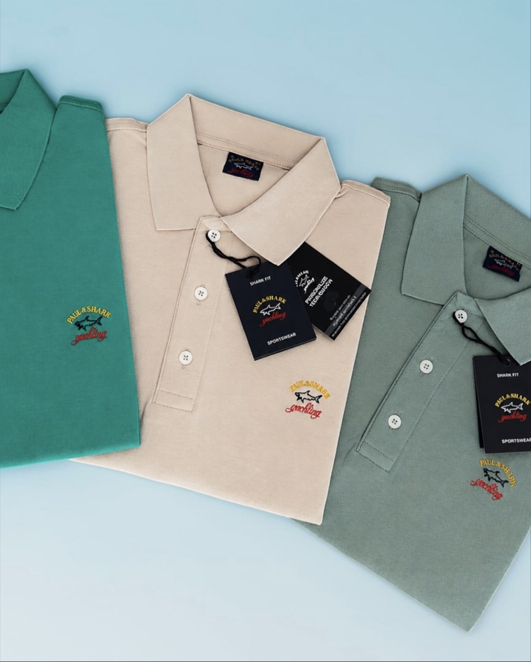 PAUL&SHARK Polo Yaka Kısa Kol Tişört