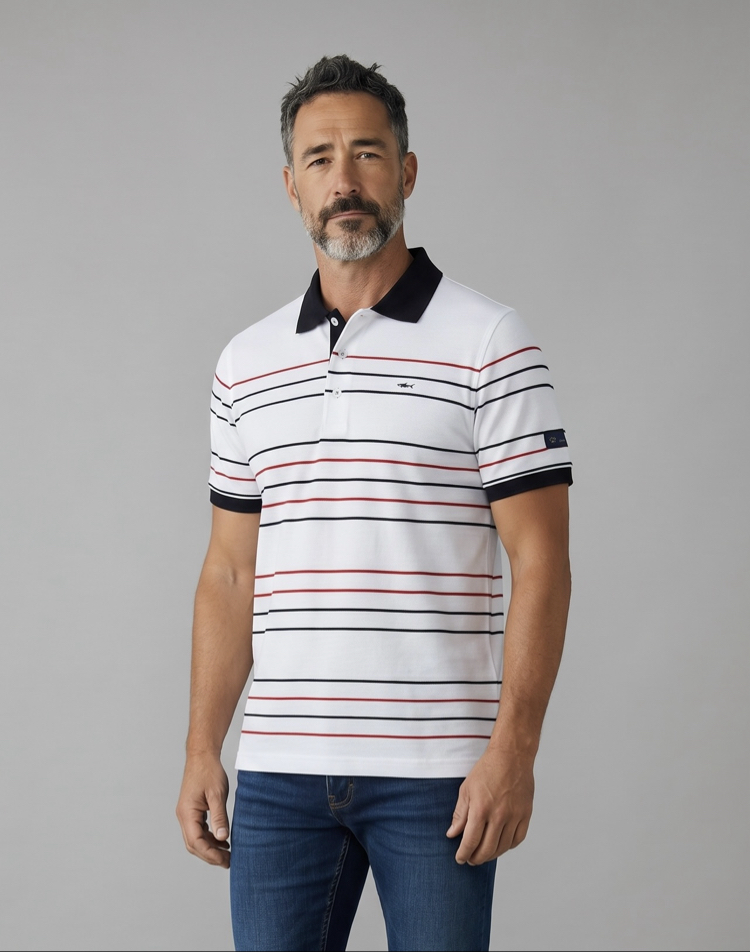 P&S SHARK Yacht Club Yurtdışı Mağaza Polo Yaka