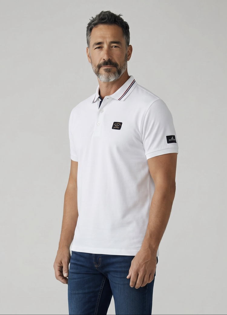 P&S SHARK Yacht Club Premium Polo Yaka