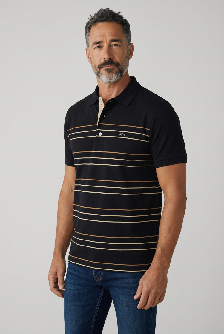 P&S SHARK Yacht Club Yurtdışı Mağaza Polo Yaka