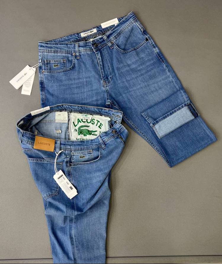 Yeni Sezon LACOST Premium Jean Pantolon