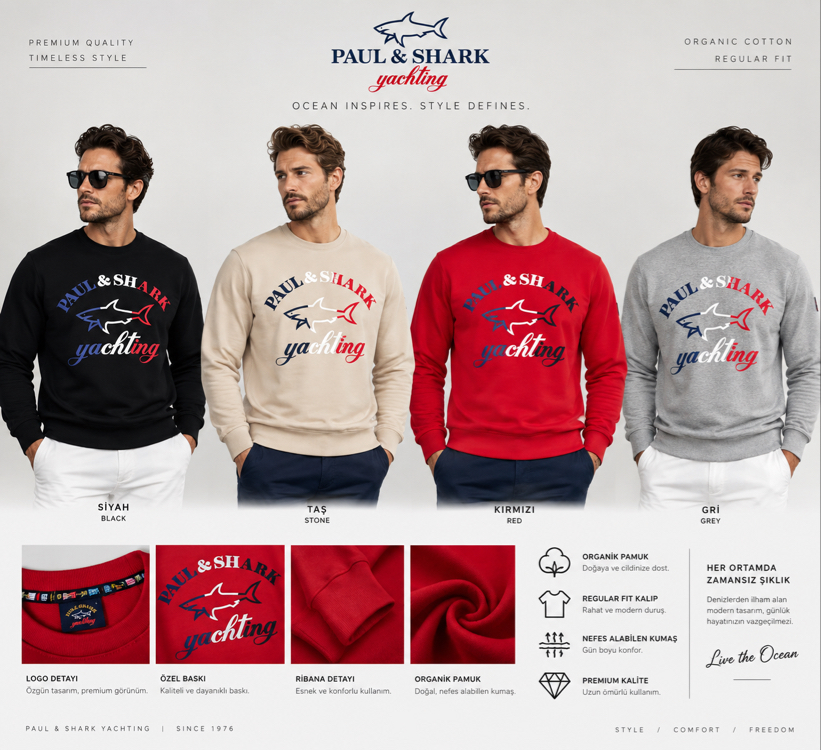 PAUL&SHARK Yacht Club Premium Sweatshirt 