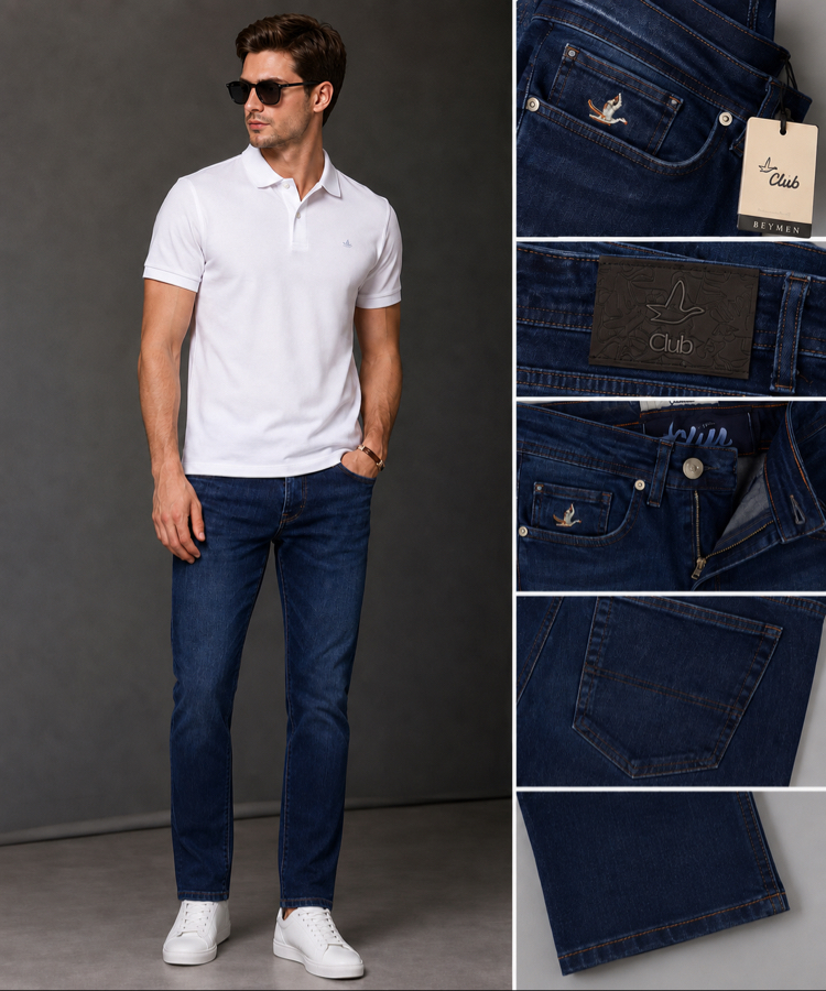 Yeni Sezon BYMEN Premium Jean Pantolon 