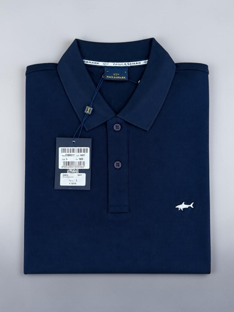 PAUL&SHARK Yeni Sezon Mağaza Modeli Metal Logo Dark Blue