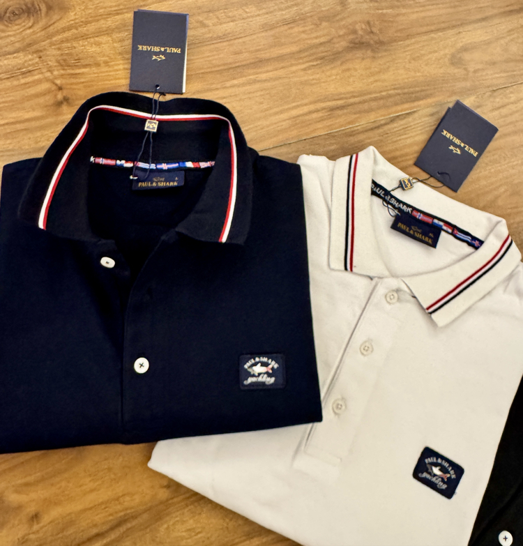 P&S SHARK Yacht Club Premium Polo Yaka