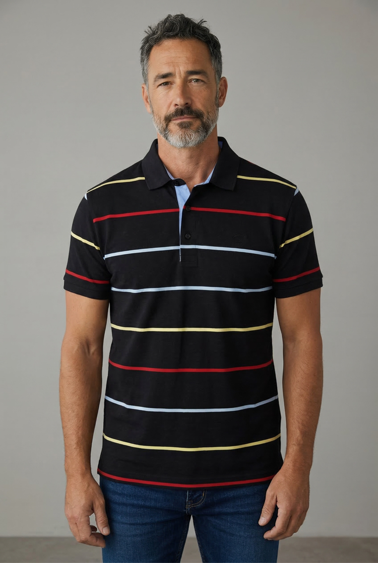 P&S SHARK Yacht Club Premium Polo Yaka Kısa Kol