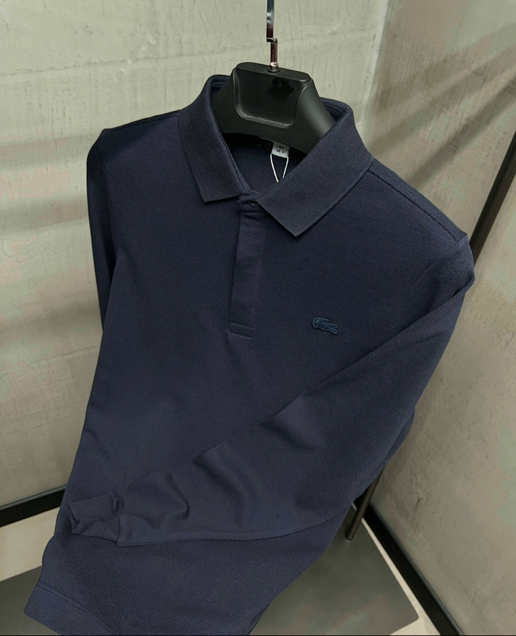 Yeni Sezon LACOST Paris Polo Uzun Kol Lacivert