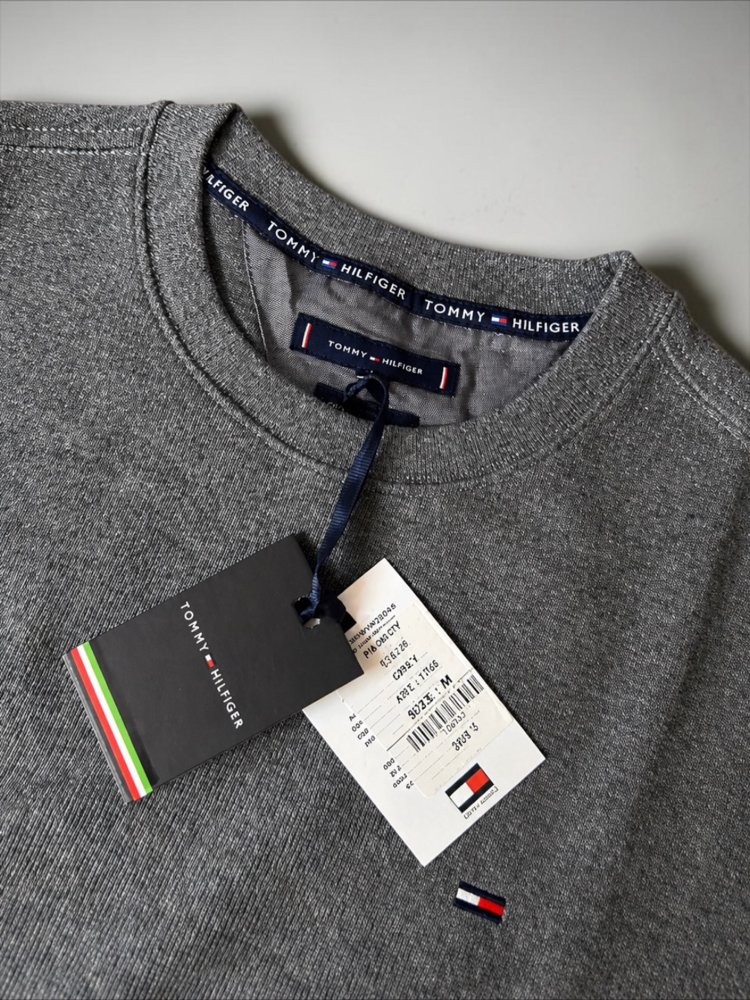 Yeni Sezon TOMMY Premium Selanik Dokuma Sweatshirt 