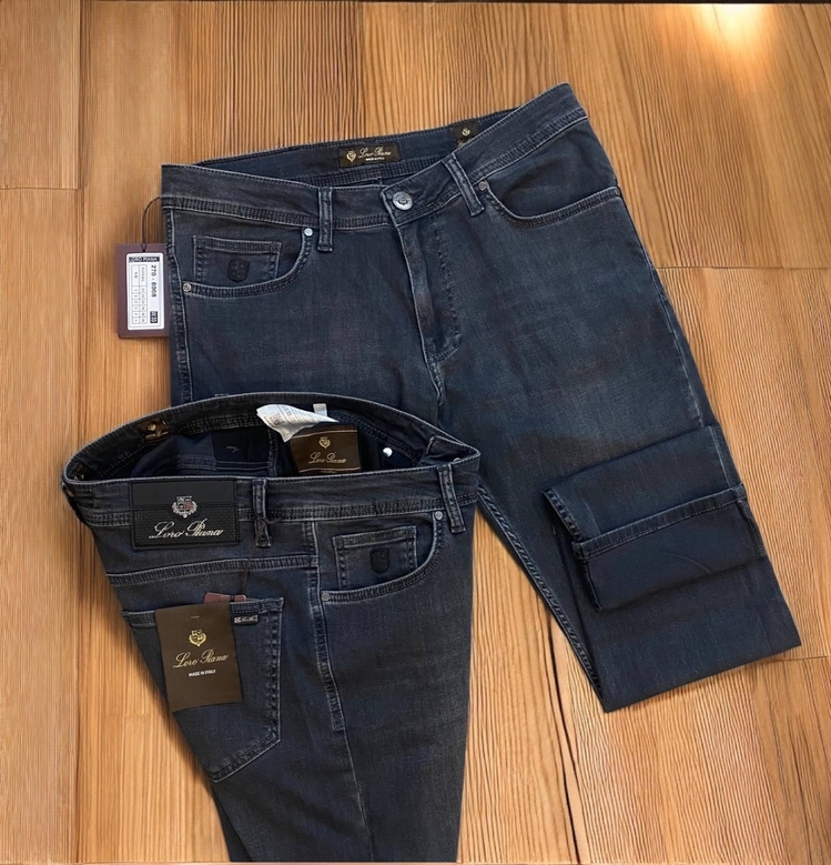 Yeni Sezon LORO PIANA İthal Jean Pantolon 