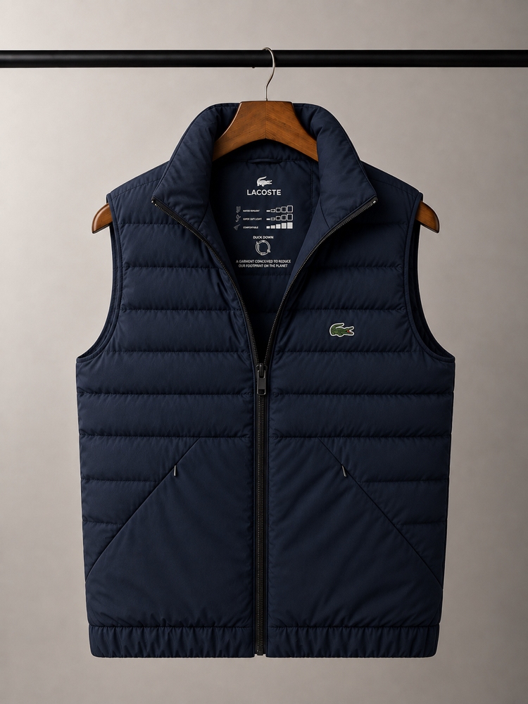 Yeni Mağaza Modeli LACOST Premium Yelek Modeli