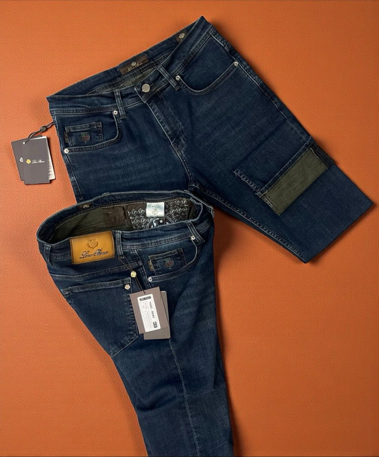 Yeni Sezon LORO PIANA Yurtdışı Premium Jean